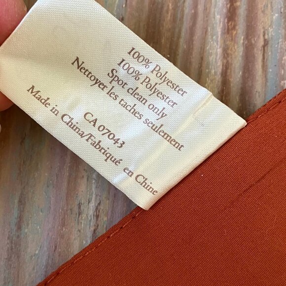 Autumn Floral Embroidered Table Runners Set of 2 Inspired Treasures India 14x45" - Picture 5 of 5